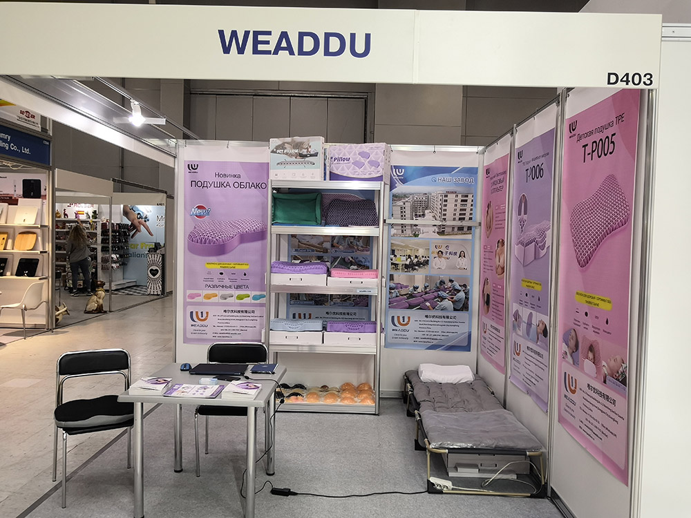 Weaddu invisible bra participate in Russia exhibitions