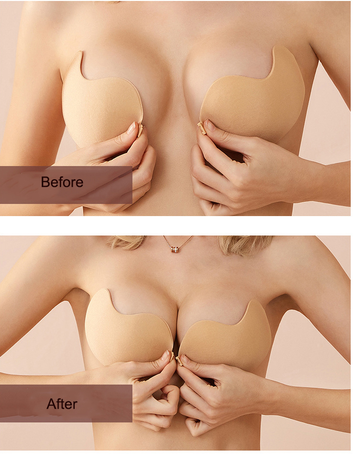 adhesive sticky bra